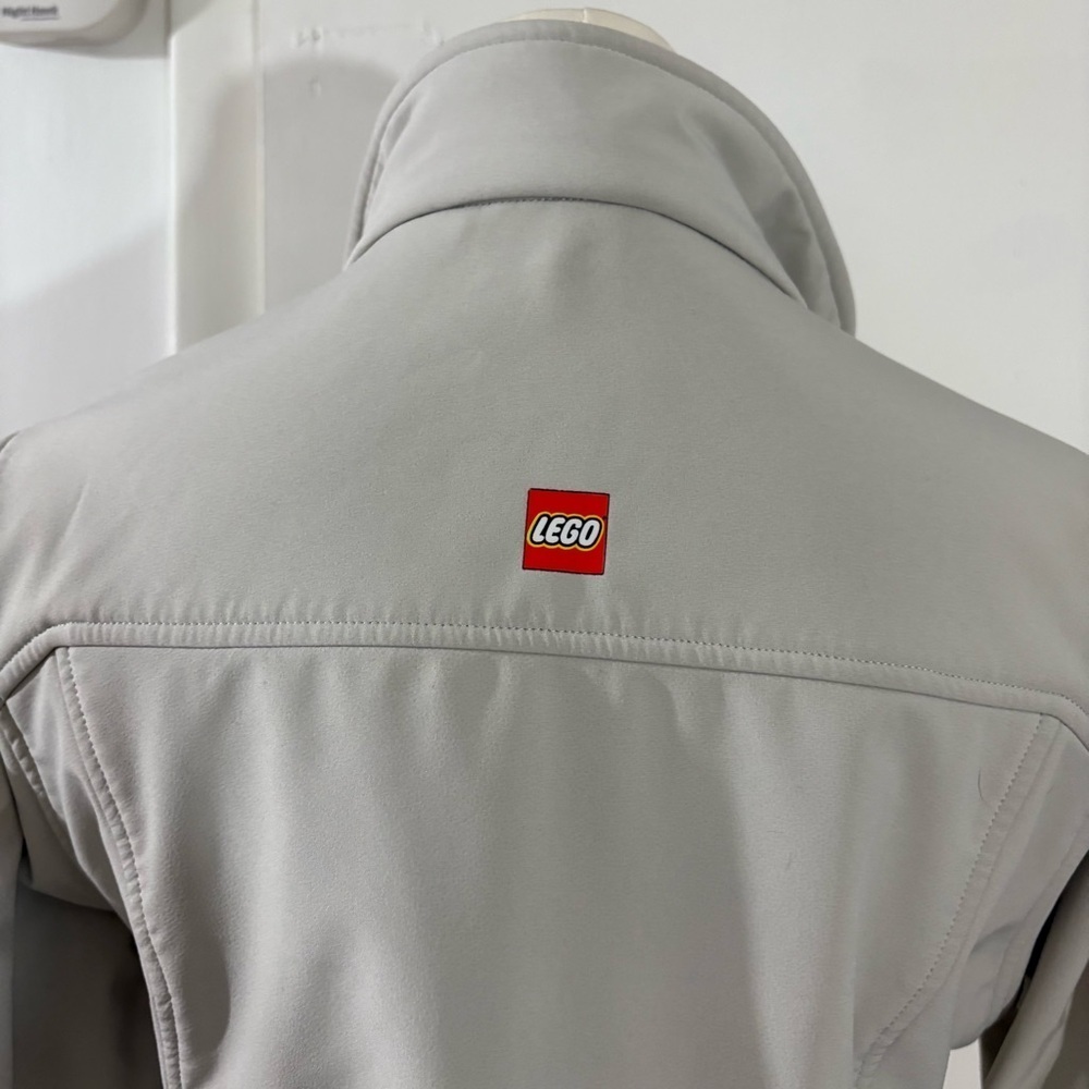 Hurricane LEGO Tan Full Zip Windbreaker Jacket Women’s S - Picture 7 of 14